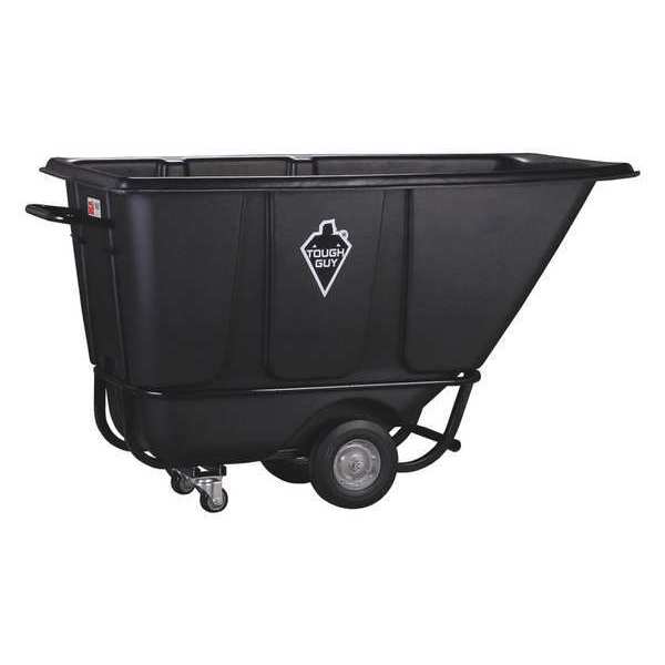 Tilt Truck, Std, 1/2 cu yd, 850 lb., Black