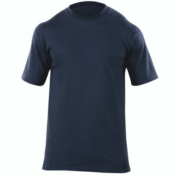 Station Wear Short Slv Shirt, Nvy, Ctn, 2XL