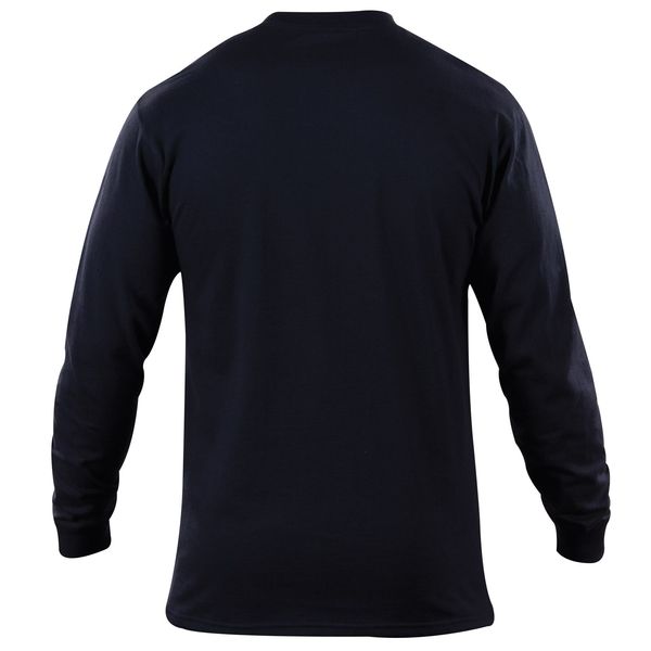 Statn Wear Long Sleeved Shirt, Fire Nvy, Ctn, 2XL