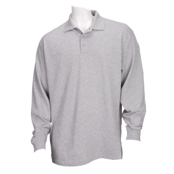Professional Polo, M, Heather Gray