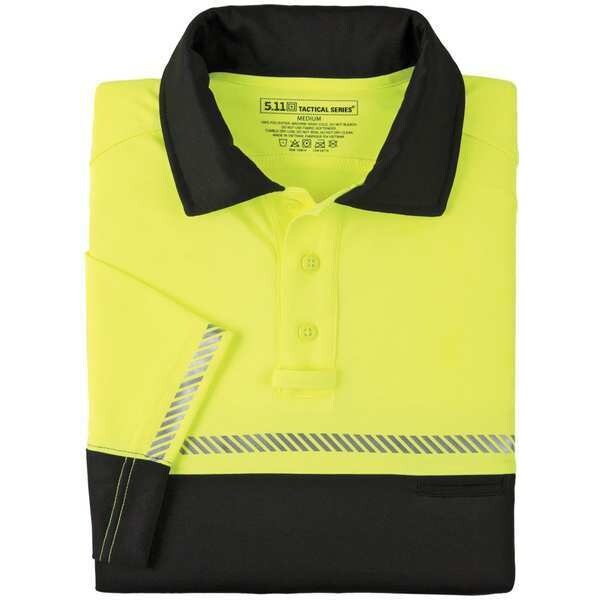 Bike Patrol Polo, XS, Reflective Yellow