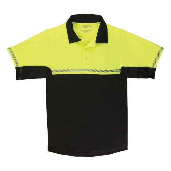 Bike Patrol Polo, XS, Reflective Yellow