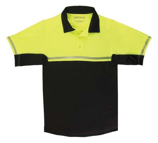 Bike Patrol Polo, 3XL, Reflective Yellow