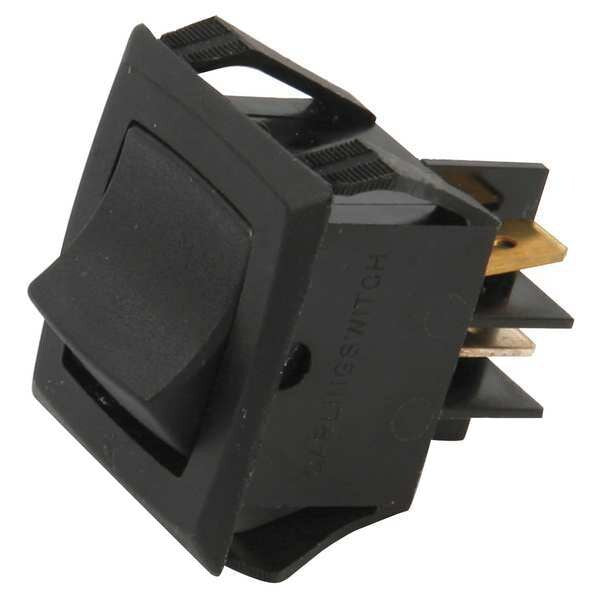 Switch, Rocker, Black