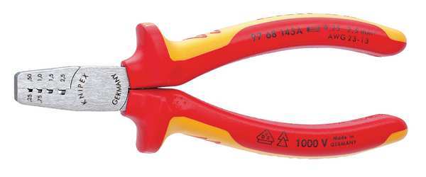 5 3/4 in Crimper 23 to 13 AWG