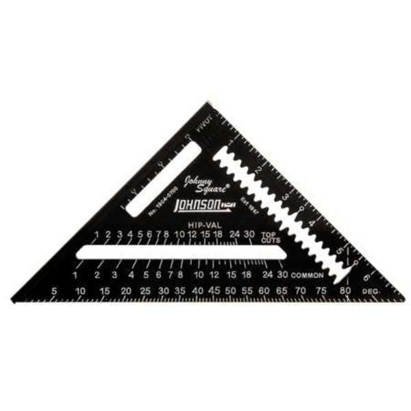 Rafter Square, Aluminum, 7 In