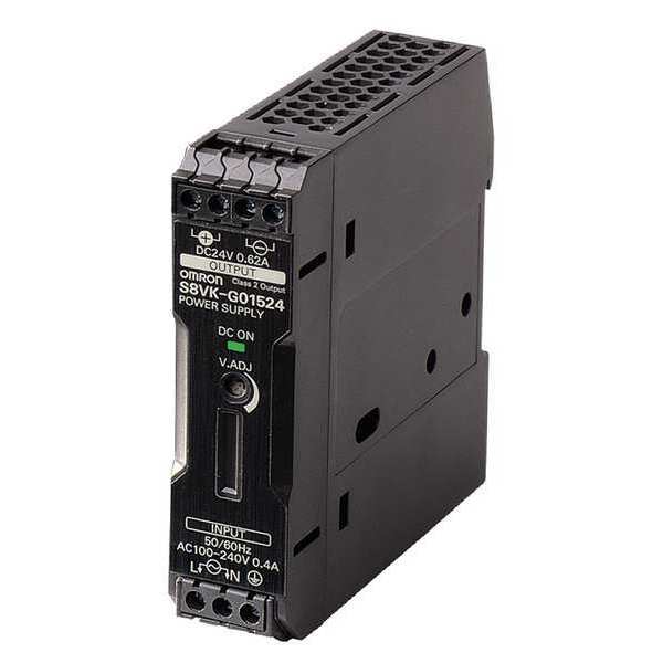 DC Power Supply, 24VDC, 0.65A, 50/60Hz