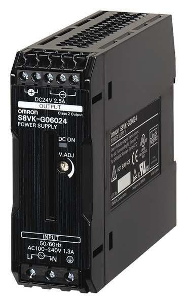 DC Power Supply, 24VDC, 5A, 50/60Hz