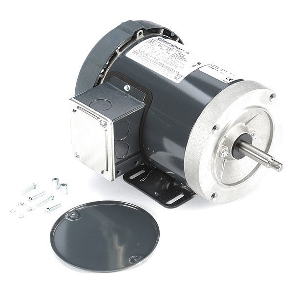 Motor, 3-Ph, 3/4 HP, 208-230/460V, 56J
