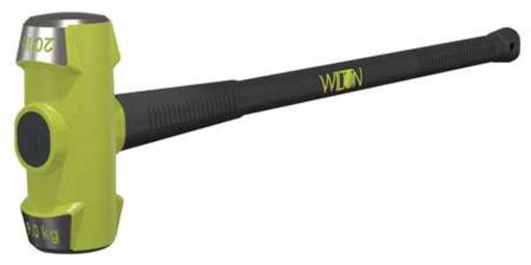 Sledge Hammer, 20 lb., 24 In, Rubber/Steel