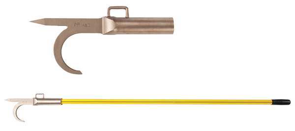 Pike Pole, Non-Sparking, 96 in L