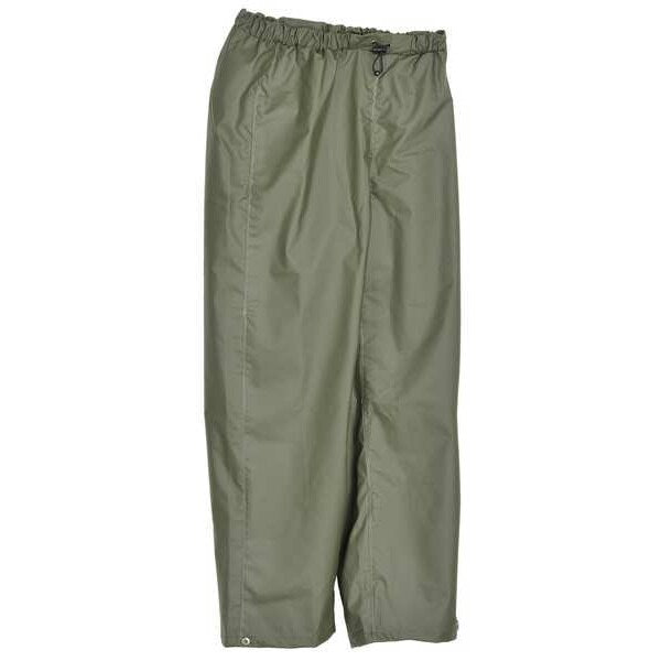 Rain Pants, PVC/Polyester, Army Green, L