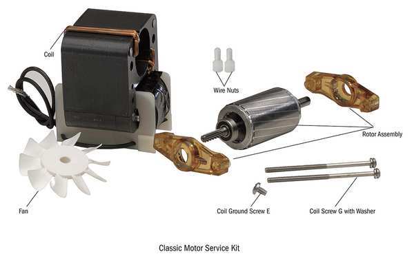 Gear Motor 120vac 60hz - Series 45