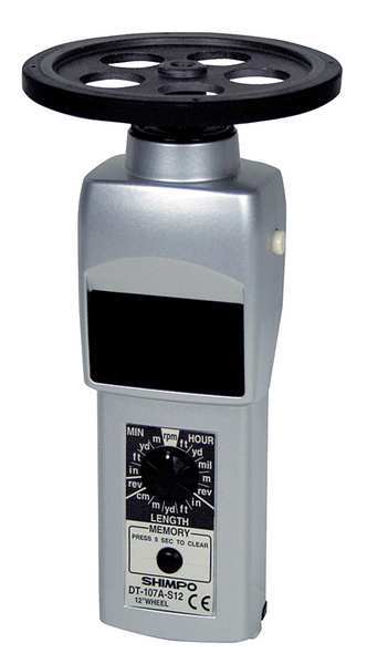 Tachometer, 0.10 to 25,000 rpm