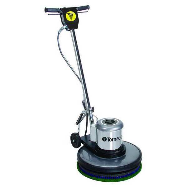 Floor Scrubber, Single, 17 In, 1.5HP, 175rpm