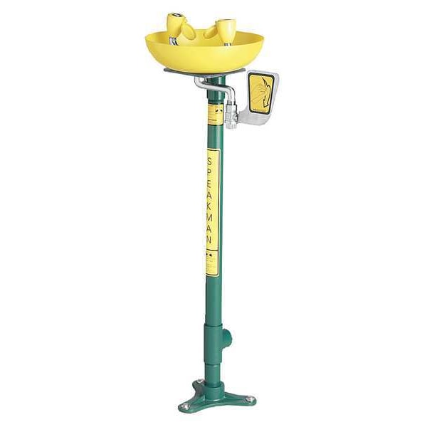 Pedestal Mounted Eyewash Station Plastic