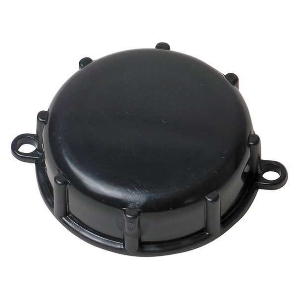 Dust Cap, Polypropylene, Black, 2 In. W