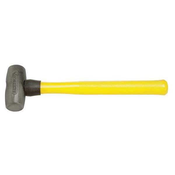 Sledge Hammer, 3 lb., 12 In, Fiberglass