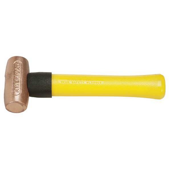 Sledge Hammer, 1 lb., 9-1/2 In, Fiberglass