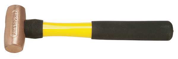 Sledge Hammer, 1-1/2 lb., 12 In, Fiberglass