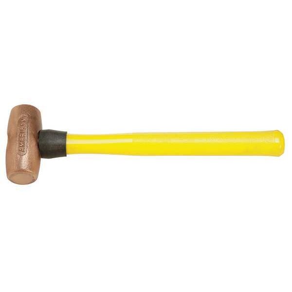 Sledge Hammer, 3 lb., 14 In, Fiberglass