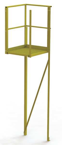 Crossover Platform, Perforated, 92 In. H