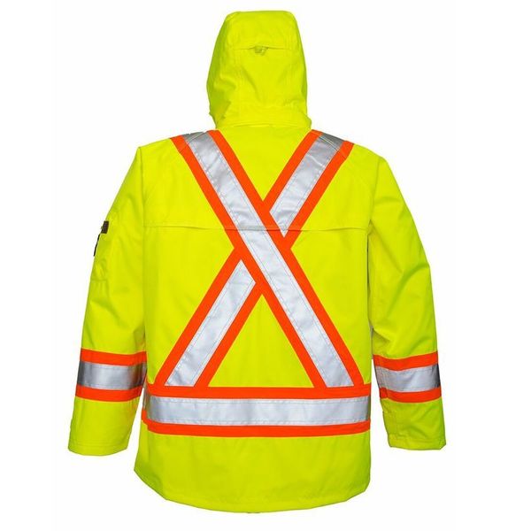 Viking ProfTHOR W/B 300D Safety Jkt Green