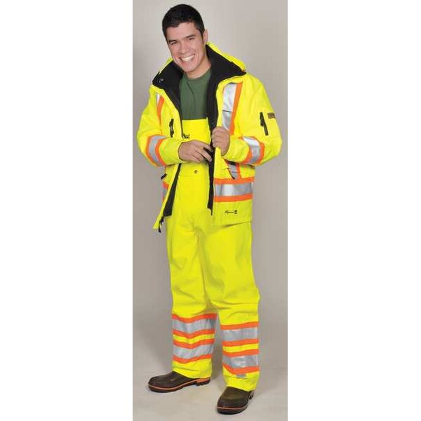 Viking ProfTHOR W/B 300D Safety Jkt Green