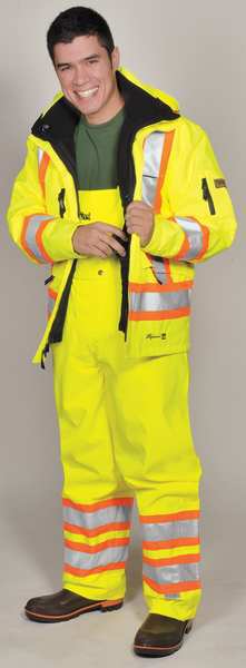 Viking ProfTHOR W/B 300D Safety Jkt Green