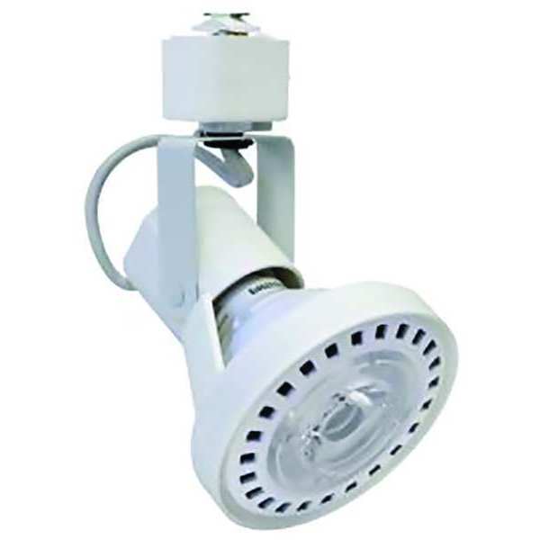 PAR38 Gimbal Ring Track Fixture, White