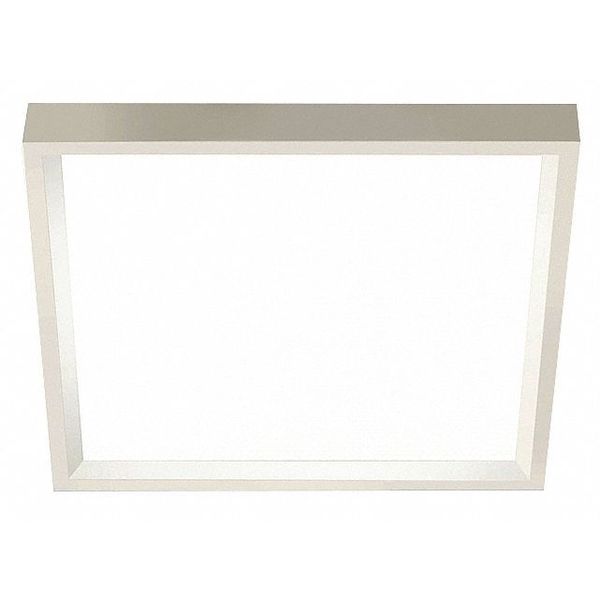 Square Downlight, 900 lm, 3500K, Wht, 6
