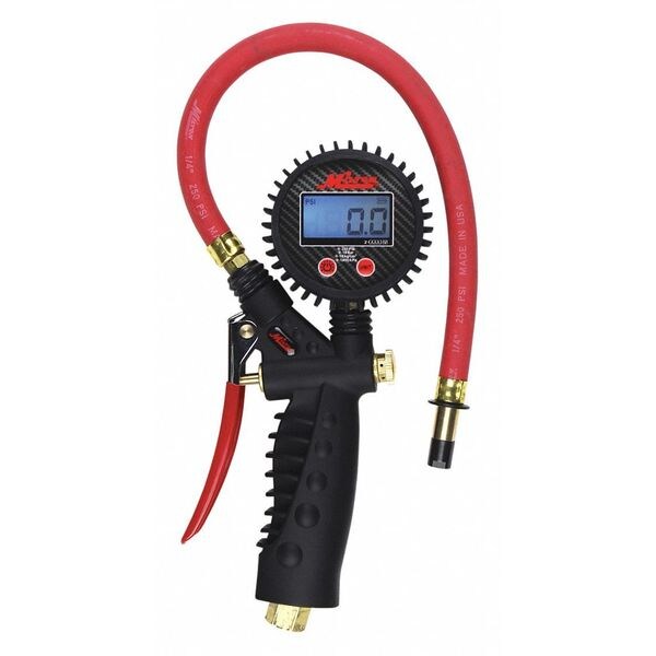 Inflator Gauge, Digital, Straight Chuck