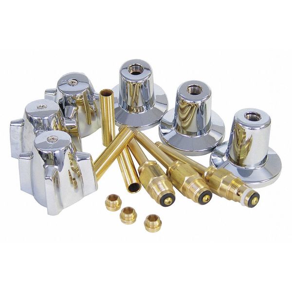 Shower Valve Rebuild Kit, 3 Handle