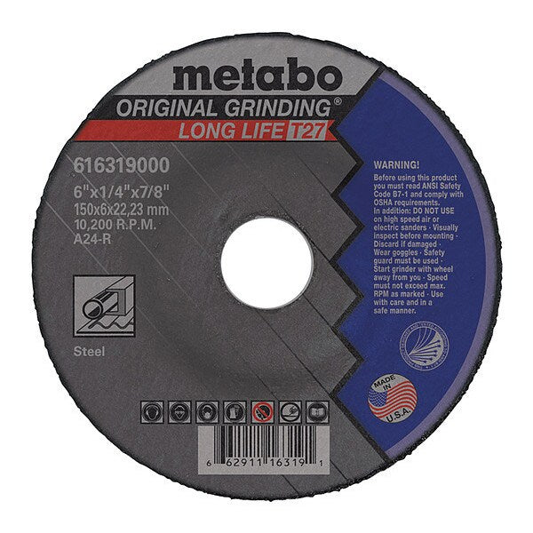Grinding Wheel, T27, A24R, 6