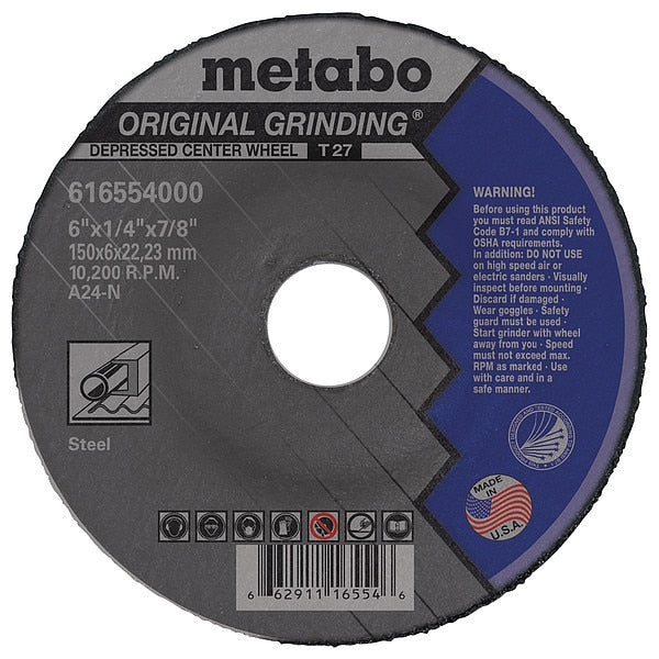 Grinding Wheel, T27, A24N, 6