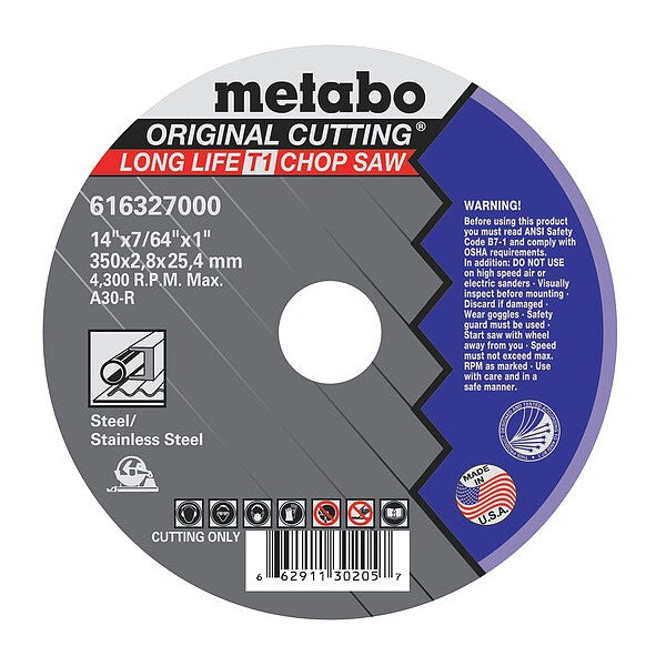 CutOff Wheel, T1, A30R, 14