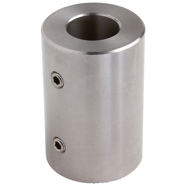 RigidSftCplg, Set Scw Type, 2-1/2in.dia, SS