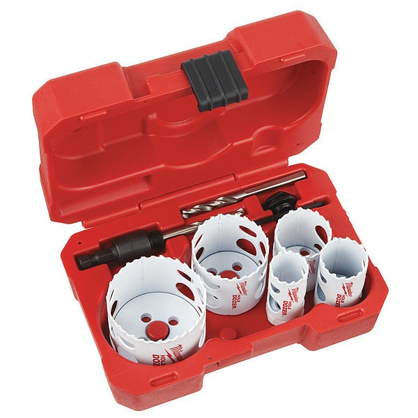 9 pc. HOLE DOZER Large Diameter Bi-Metal Hole Saw Set