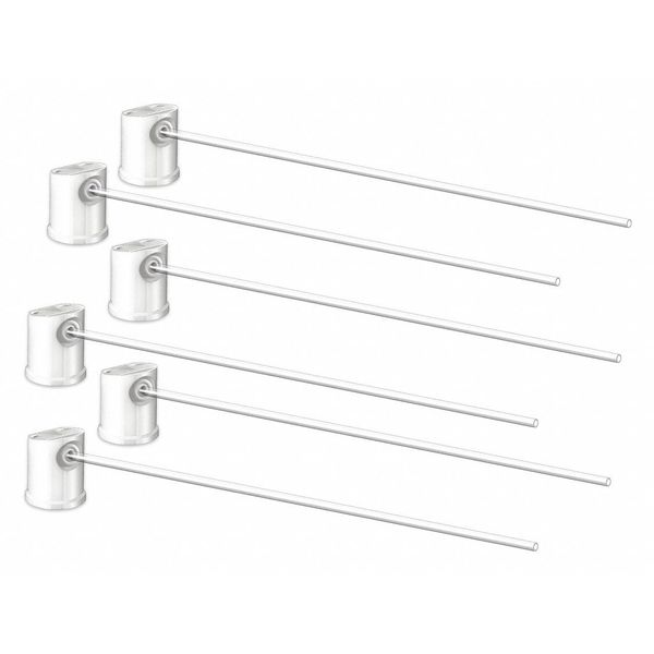 Pin Stream Nozzles, Tubes, 6