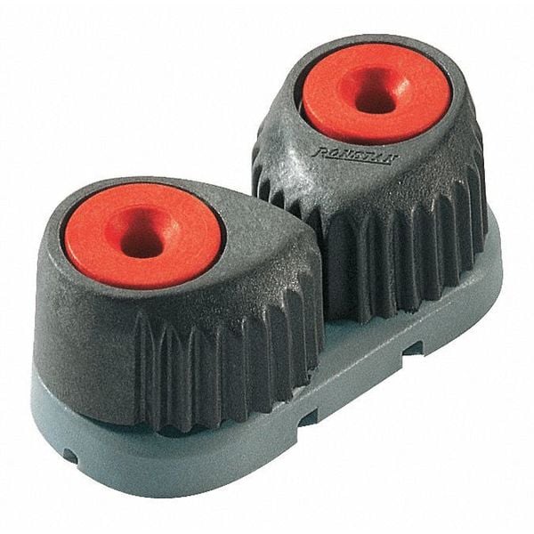 Medium Cam Cleat, Red, Grey Base