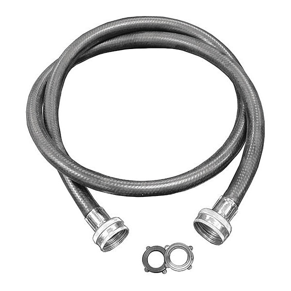 Washing Machine Hose, 4ft, Straight Female