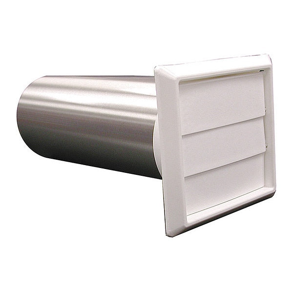 Dryer Vent Hood Asmbly, Louvered, 4