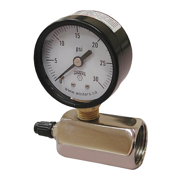 Gas Test Gauge Assembly, 30 PSI