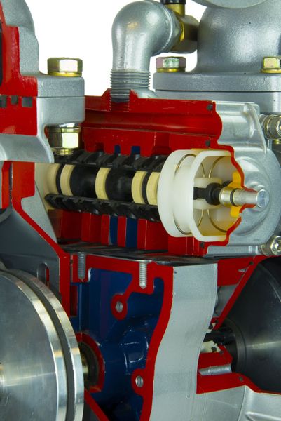 Double Diaphragm Pump, Aluminum, Air Operated, Buna N, 160 GPM