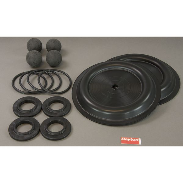 Pump Repair Kit, Fluid, 1 In., For 3HJX1