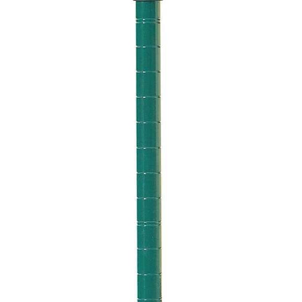 Shelf Post Starter, H 54 in., Green, 4PK