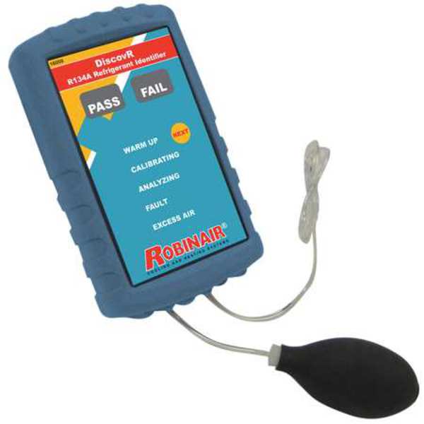 Refrigerant Identifier, Pass/Fail