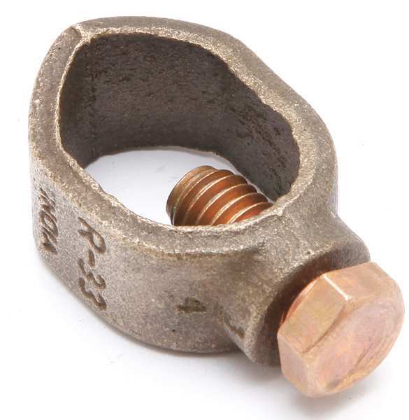 Ground Rod Clamp, 10AWG, 1.71In, PK5