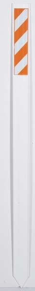 Flexible Marker Stake, Fbrgls, Org/Wht/Wht