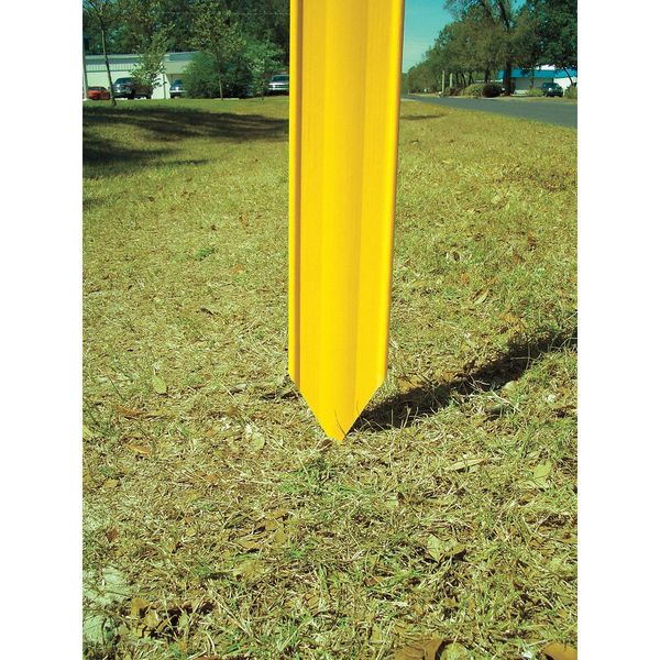 Flexible Marker Stake, Fbrgls, Org/Wht/Wht